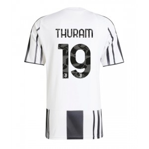 Juventus Khephren Thuram #19 Jalkapallovaatteet Kotipaita 2025-26 Lyhythihainen
